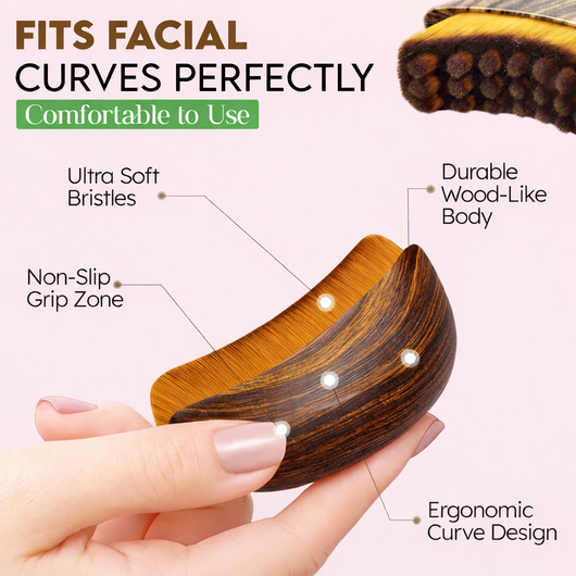 Alur Lymphatic Contour Face Brush