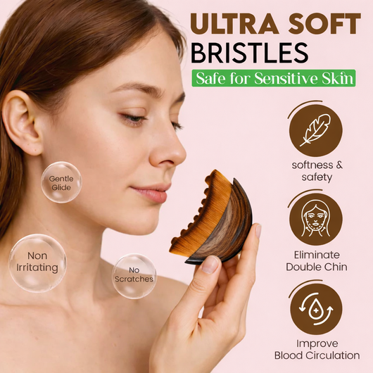 Alur Lymphatic Contour Face Brush