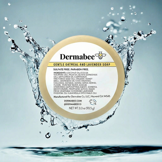 Eczema Honey Gentle Oatmeal and Lavender Soap